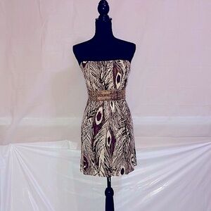 SKY Strapless Cocktail Dress Size XS